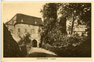 Scharfenstein. Schlosseingang