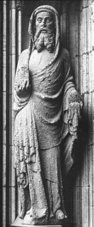 Köln, Dom, St. Peter und St. Maria, Westseite, Petersportal, Jakobus, Umkreis Parlerwerkstatt