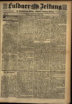Ausgabe vom Montag, den 02. Juli 1900.