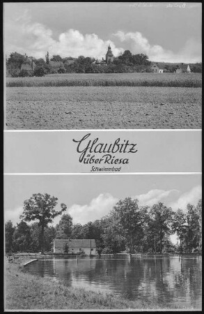 Glaubitz. Schwimmbad