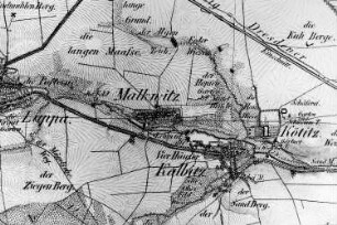 Wermsdorf-Malkwitz. Oberreit, Sect. Oschatz, 1839/40
