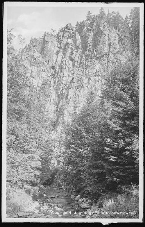 Schwarzwassertal. Ringmauer