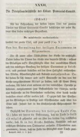 513-539 Die Disciplinarbeschlüsse des Cölner Provincial-Concils : Schluß