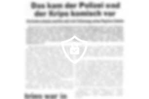 Das kam der Polizei und der Kripo komisch vor