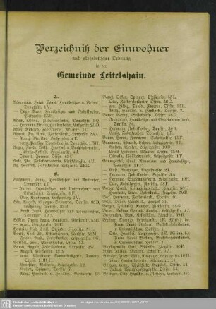 Gemeinde Leitelshain