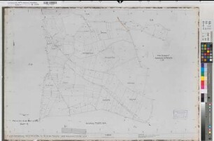 Ostbevern, Westbevern, Milte (Ostbevern, Telgte, Warendorf), Flurbereinigung Bevertal, alter Bestand Westbevern Flur 22