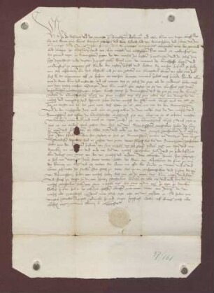 Kundschaften über den Lindenhart und andere Waldungen in der Gemarkung von Malsch und die daran der Gemeinde Malsch und anderen Gemeinden zustehenden Rechte