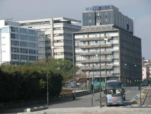 Oslo - Bürohochhäuser : Bürohochhäuser im Zentrum. Aufgenommen in Oslo im September 2004