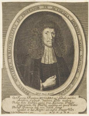 Bildnis des Petrus Müllerus