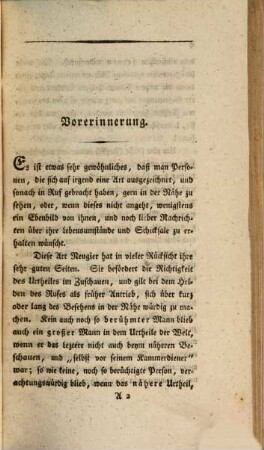 Immanuel Kant's Biographie, 1
