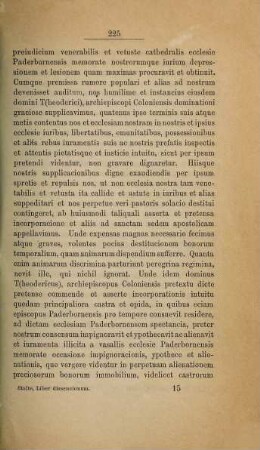 Liber dissencionum archiepiscopi Coloniensis et capituli Paderbornensis : Manuscript des Paderborner Domscholasters Dietrich von Engelsheym, 4