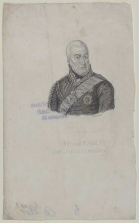 Bildnis des Friedrich Adolph von Kalckreuth