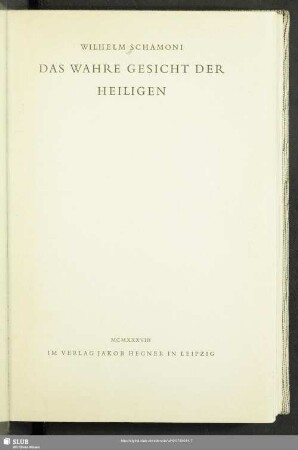 Das wahre Gesicht der Heiligen