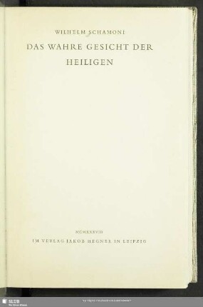 Das wahre Gesicht der Heiligen