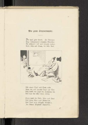 Die gute Gouvernante.