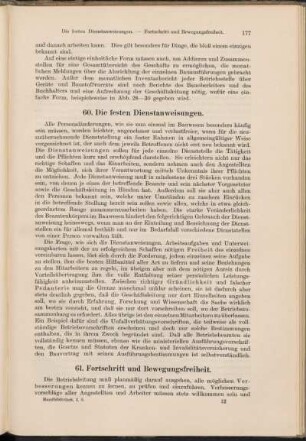 61. Fortschritt und Bewegungsfreiheit.