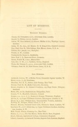 List of members