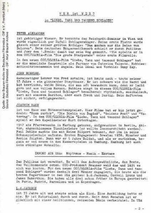 Presseinformation (Auszug)