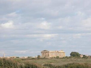 Insel Sizilien - Tempel : Griechische Tempelanlage. Aufgenommen auf der Insel Sizilien 2005