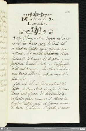 Martirio di San Leonide.