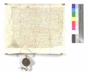 Schuldbrief Hans Kellers zu Hüttisheim