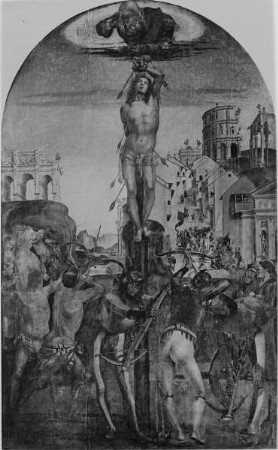 Marter des heiligen Sebastian / Martyrium des heiligen Sebastian