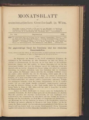 Nr. 134. September. 1894
