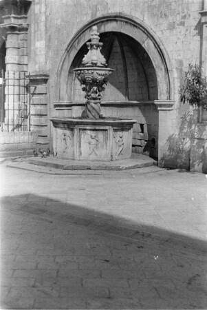 Kleiner Onofrio-Brunnen : Der kleine Onofrio-Brunnen.