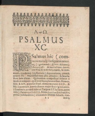 Psalmus XC.