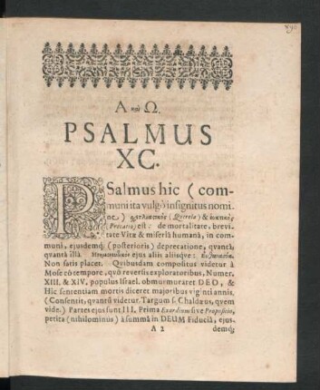 Psalmus XC.