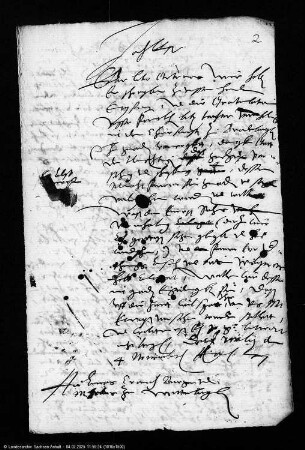 Joachim Ernst an Cranach, Lukas