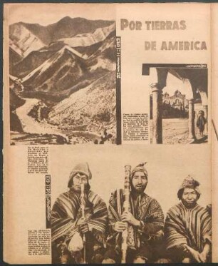 Por tierras de América [Fotografías] : Peru: Cuna del imperio incásico