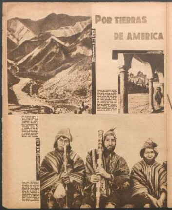 Por tierras de América [Fotografías] : Peru: Cuna del imperio incásico