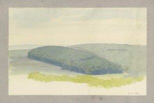 Bewaldete Hügellandschaft
