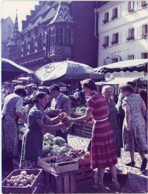 Markt auf dem Münsterplatz