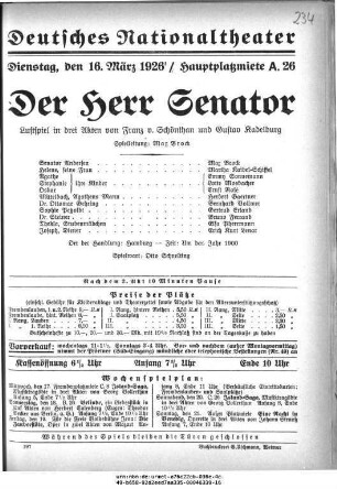 Der Herr Senator
