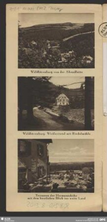 Terrassen der Hermannshöhe mit dem herrlichen Blick ins weite Land