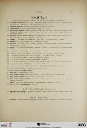 Nachtrag (Nr. 922-968)