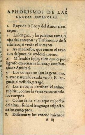 Aphorismos De Las Cartas Espanolas, Y Latinas
