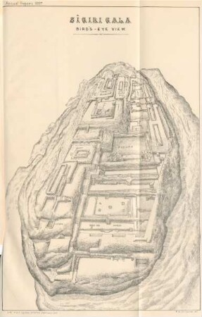 Sîgiri Gala. Bird's-eye view