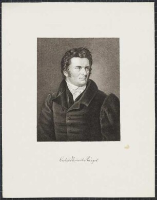 Icones Professorum Marpurgensium — Bildnis des Christian Heinrich Bünger (1782-1842)