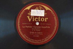 La Partida : Canción Espanola (The departure) / (F. M. Alvarez)