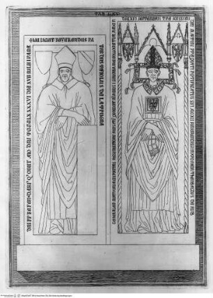 Sacrarum Vaticanae Basilicae cryptarum monumenta aereis tabulis incisa et ejusdem basilicae beneficiario commentariis illustrata. 1828 - 1840 (Band 1) - editio alteraTav. 65