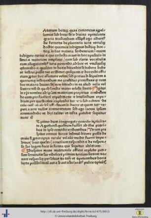 Materiam horarum quas canonicas appellamus…