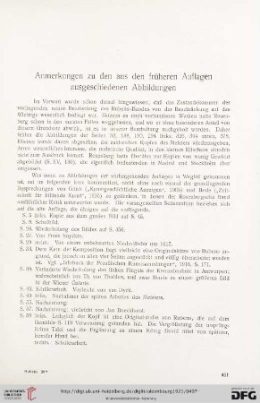Anmerkungen zu den aus den früheren Auflagen ausgeschiedenen Abbildungen