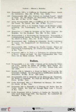 Italien (Nr.2433-2452)