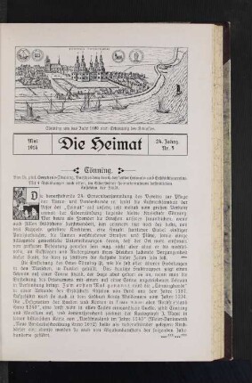 Mai 1914, 24. Jahrg. Nr. 5