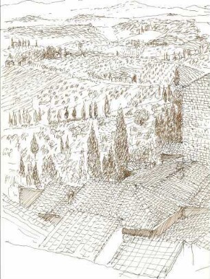 Blick auf San Gimignano II