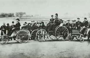 Benz, Carl-Friedrich, erste Autofahrt, 1886