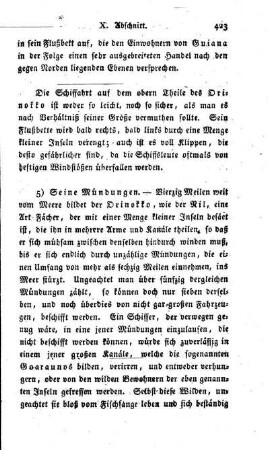 Seine Mündungen.